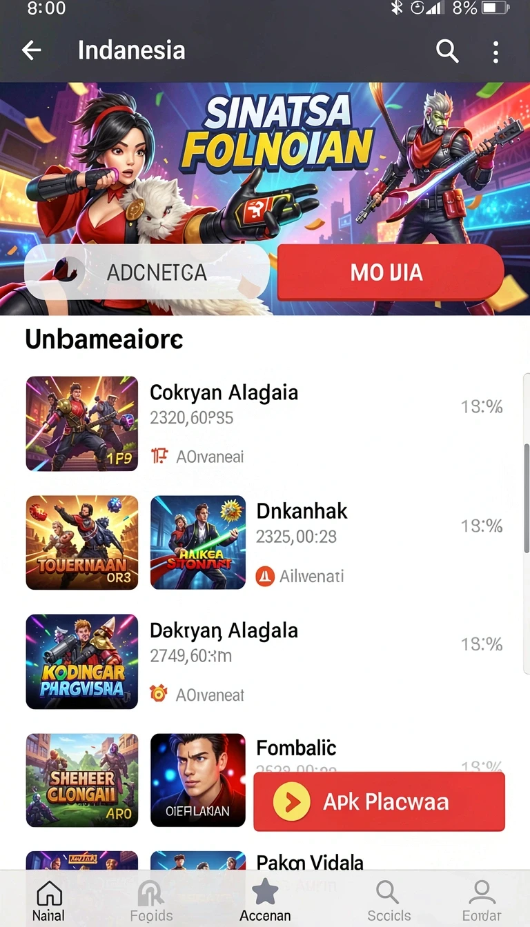 Tampilan Aplikasi olx100 Resmi dan Terpercaya di Android